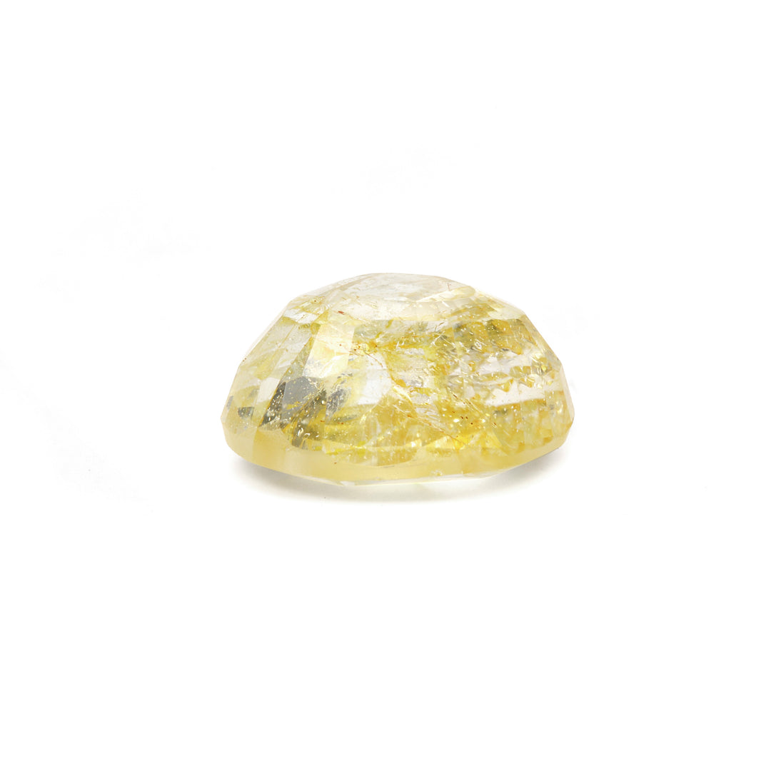 Certified Yellow Topaz 8.02 Cts (8.82 Ratti)