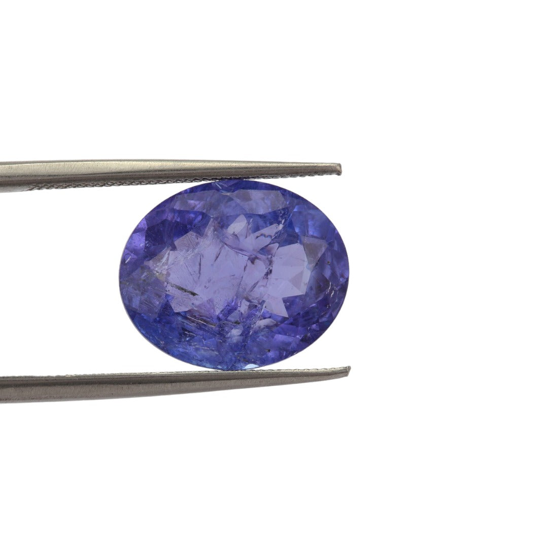 AA+ Tanzanite (Highly Included) 4.70 Carats