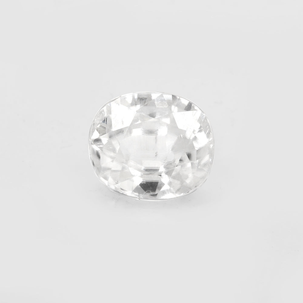 Certified White Zircon 5.57 Cts (6.12 Ratti) FTVW63