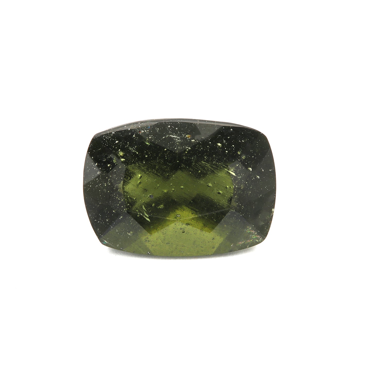 Moldavite (Cushion 14x10mm) 5.25 Carats 