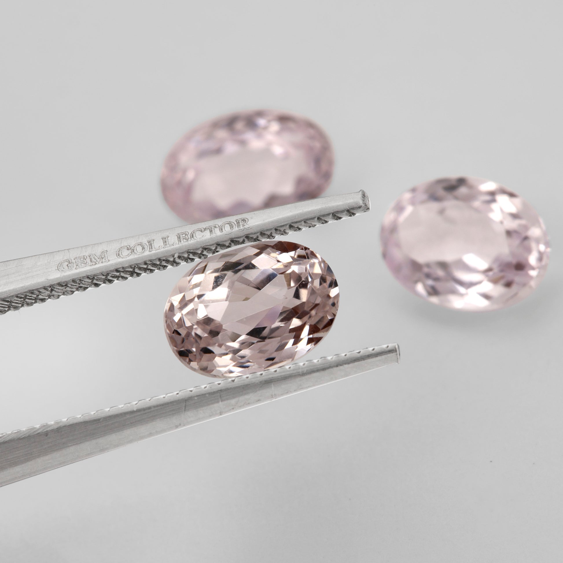 3Pc Lot Pink Kunzite 7x5mm 3.00 Carats