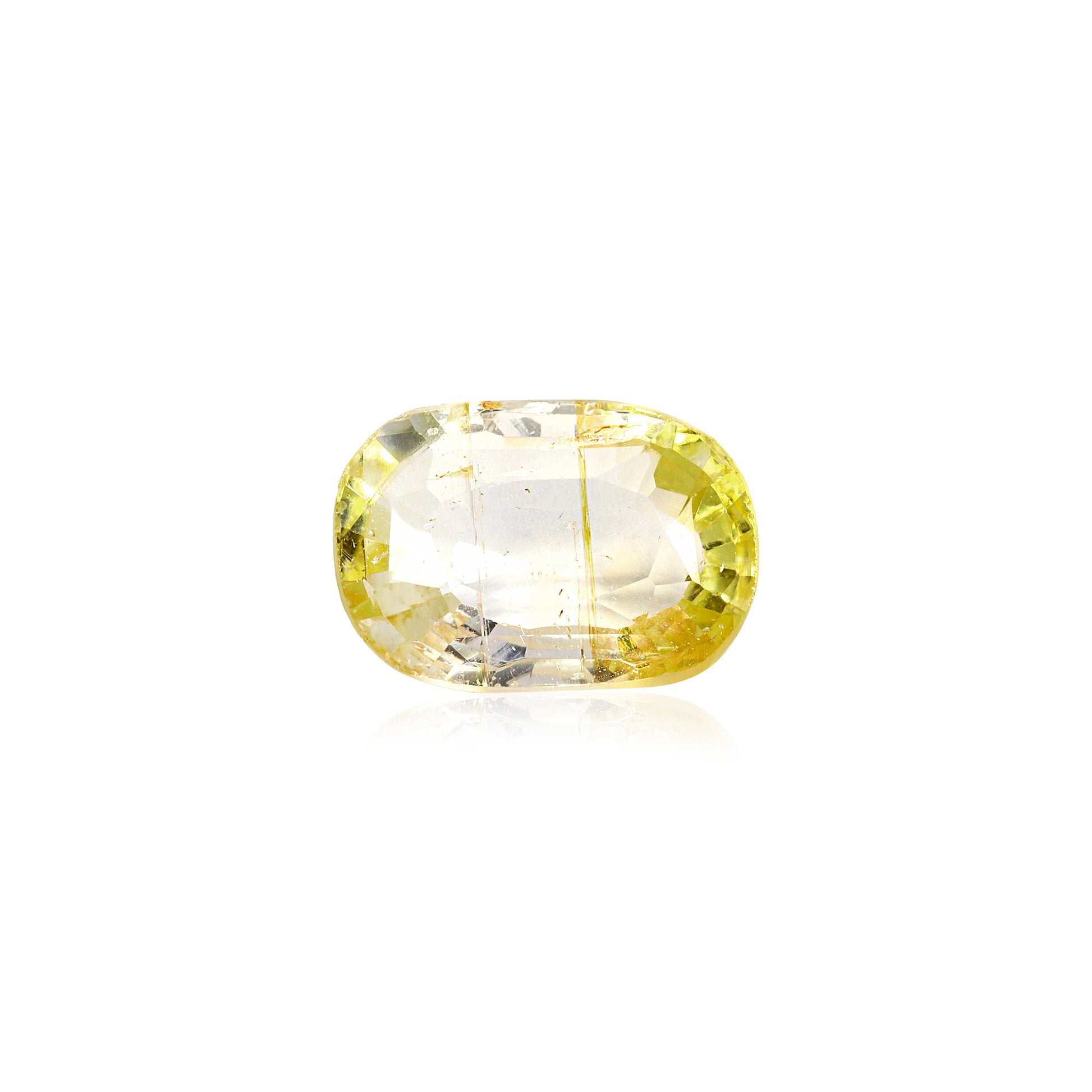 Certified Yellow Topaz 7.97 Cts (8.76 Ratti) FVZI30