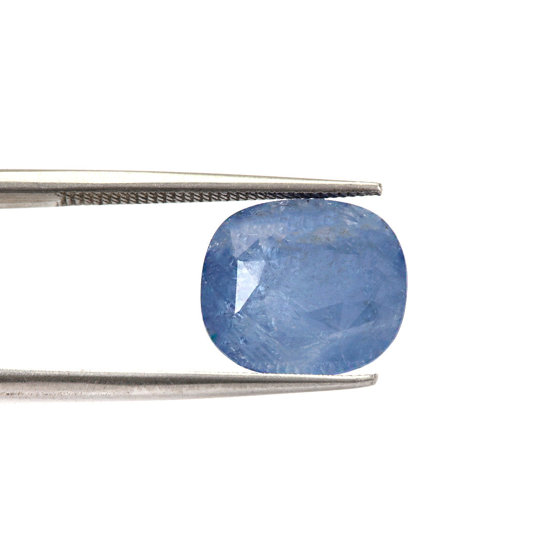 Certified Blue Sapphire-4.69 Carats (5.16Ratti) Sri Lanka (Ceylon), SKU:FWZI07