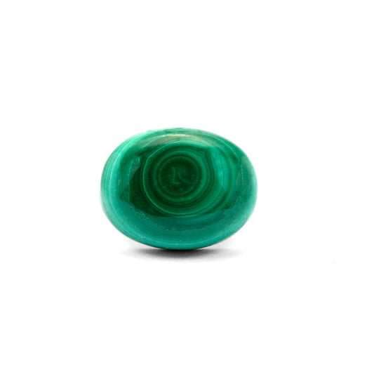 Natural Malachite Gemstone Oval Cabochon 18.50 Carats