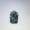 Lapis Lazuli Ganesha Statue Natural Gemstone Handmade | Health and Wealth
