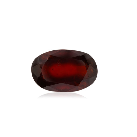 Certified Black Hessonite (Kala Gomed) 7.68 Cts (8.45 Ratti)