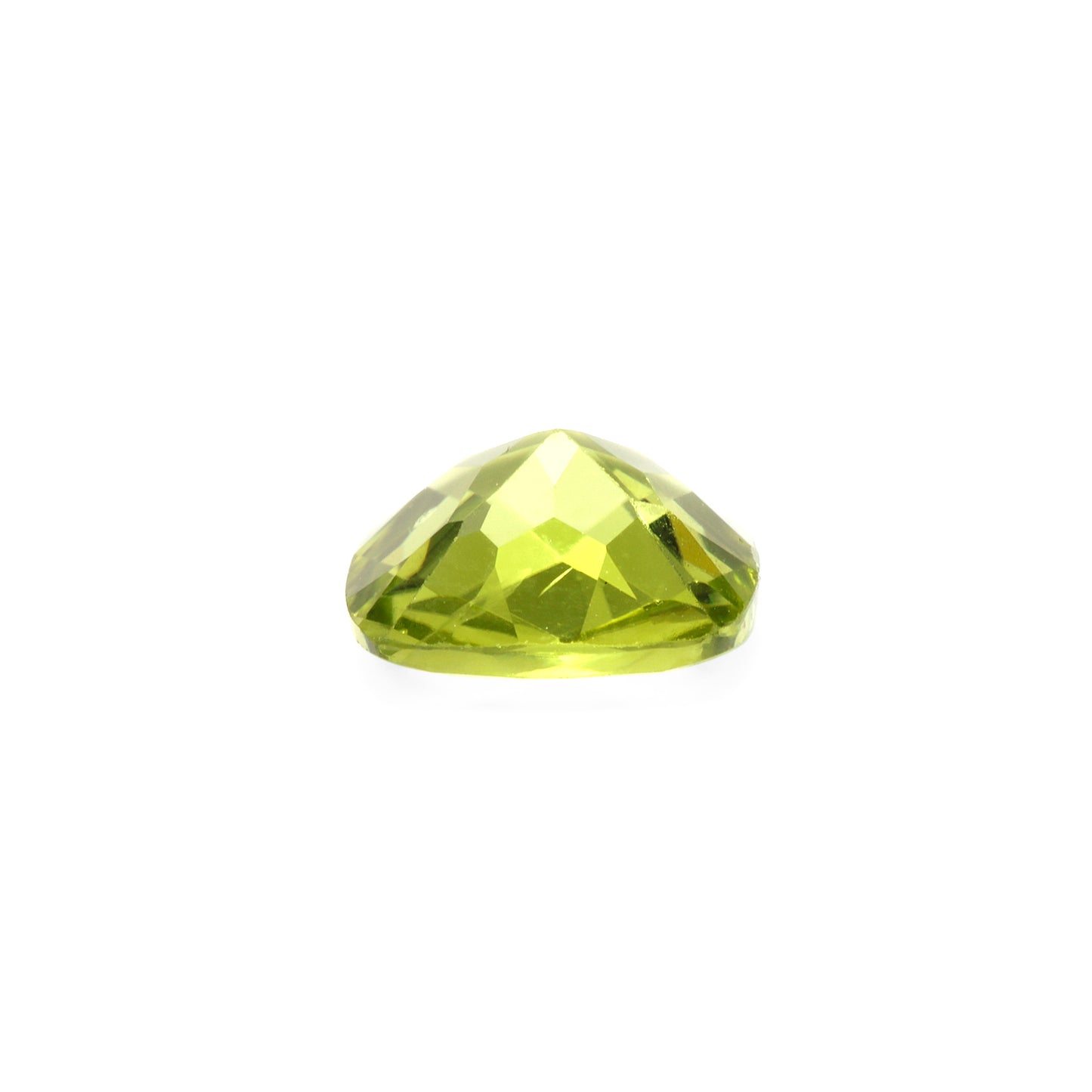 Certified Peridot Cushion 1.96 Carats