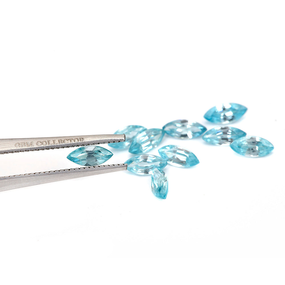 10Pc Lot Blue Zircon 1.65 Carats GQCI27