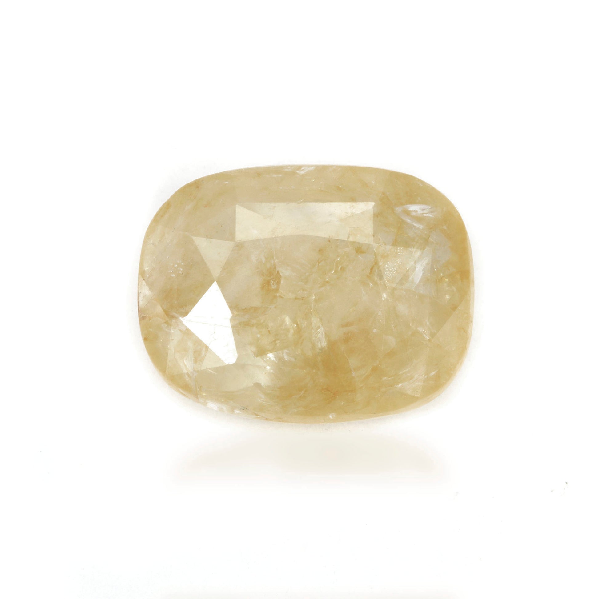 Certified Yellow Sapphire-9.31 Carats (10.24 Ratti) Sri Lanka (Ceylon), SKU: GTZI63