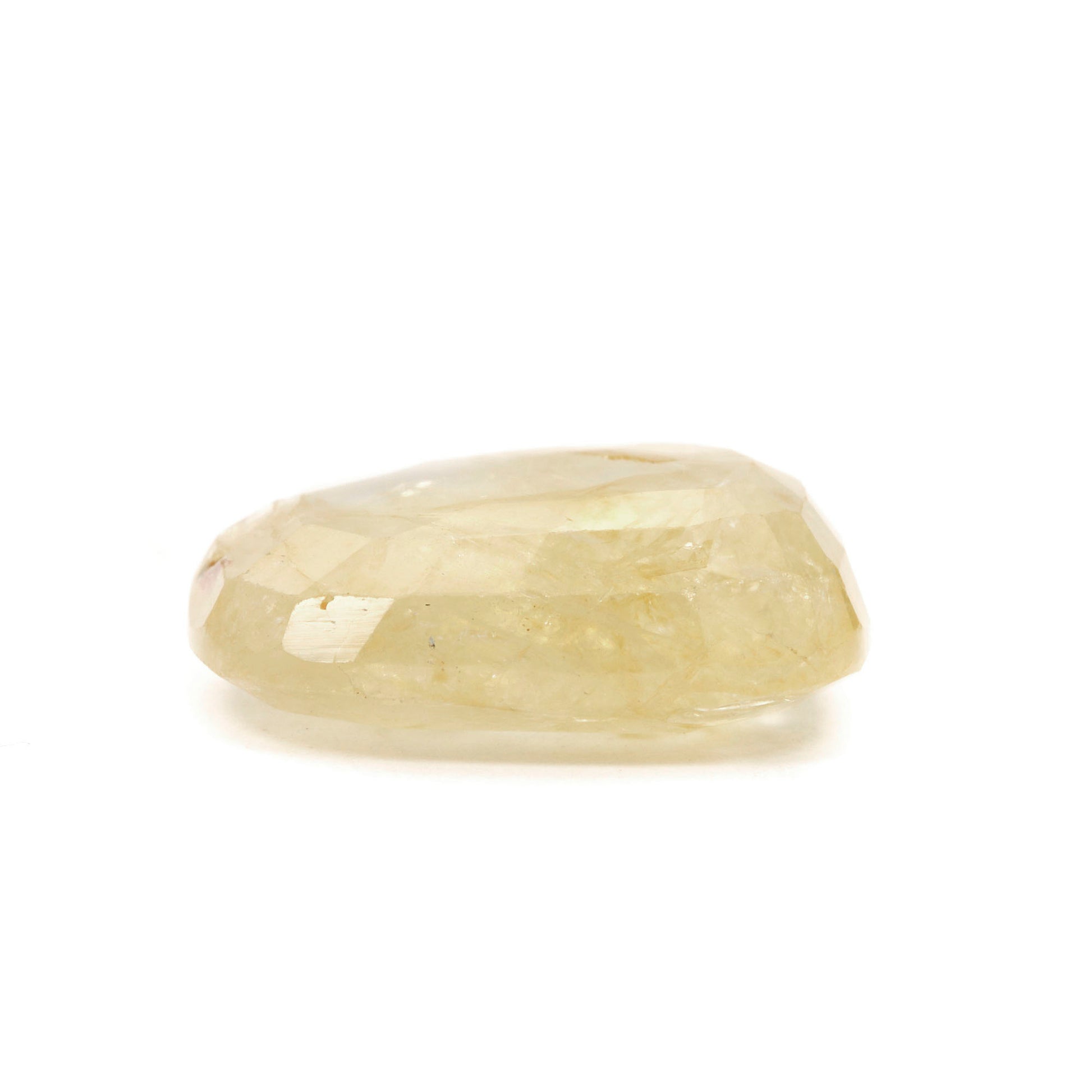 Certified Yellow Sapphire-9.31 Carats (10.24 Ratti) Sri Lanka (Ceylon), SKU: GTZI63
