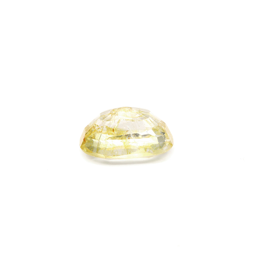 Certified Yellow Topaz 5.35 Cts (5.89 Ratti)