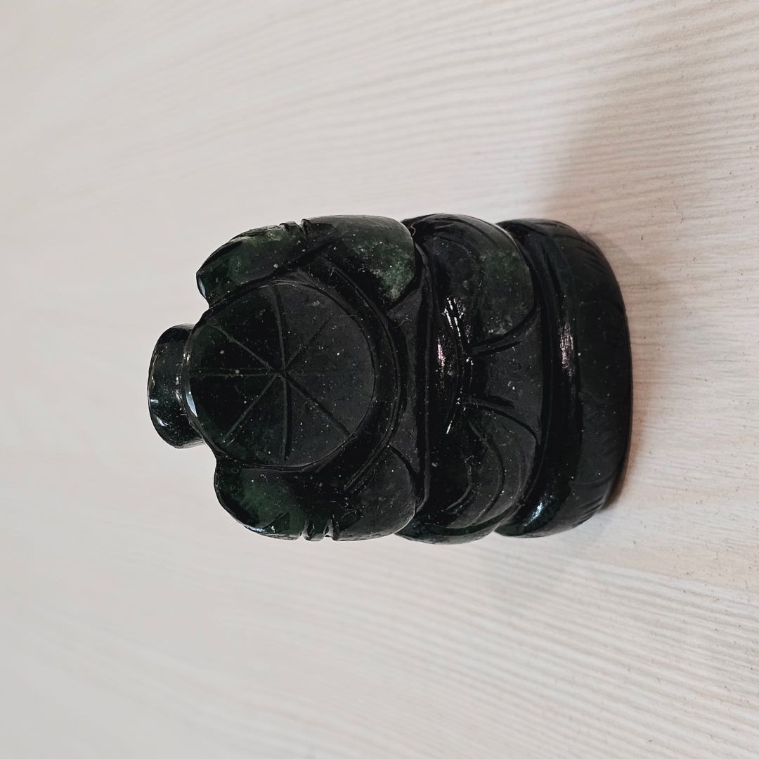 Green Aventurine Ganesha Idol