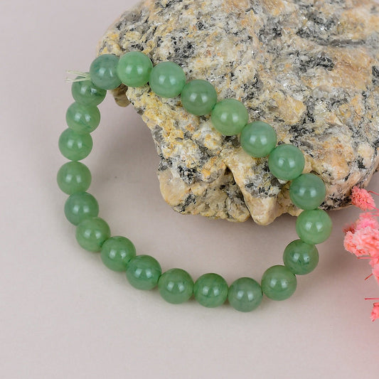 Green Aventurine Bracelet – Stone of Luck, Opportunity & Growth