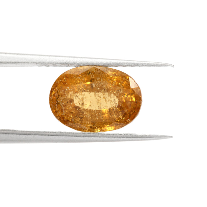 Certified Hessonite (Gomed) 6.67 Cts (7.33 Ratti) Sri Lanka (Ceylon) QMZI76