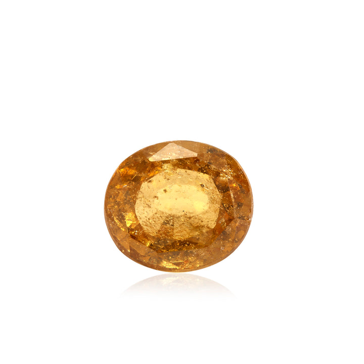 Certified Hessonite (Gomed) 7.86 Cts (8.64 Ratti) Sri Lanka (Ceylon) LPZI01