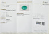 Certified Zambian Emerald (Panna)-8.10 Carats (8.91 Ratti) Zambia, SKU: HDZI97