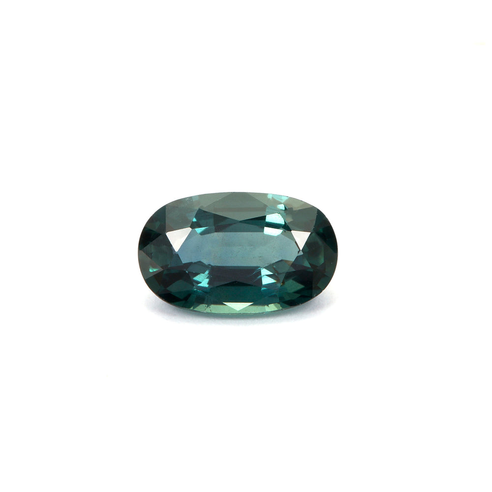 Blue Green Sapphire (Oval 8x5mm) 1.20 Carats HGCI24