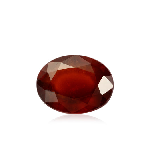 Certified Hessonite (Gomed) 6.44 Cts (7.08 Ratti) India JFNF17