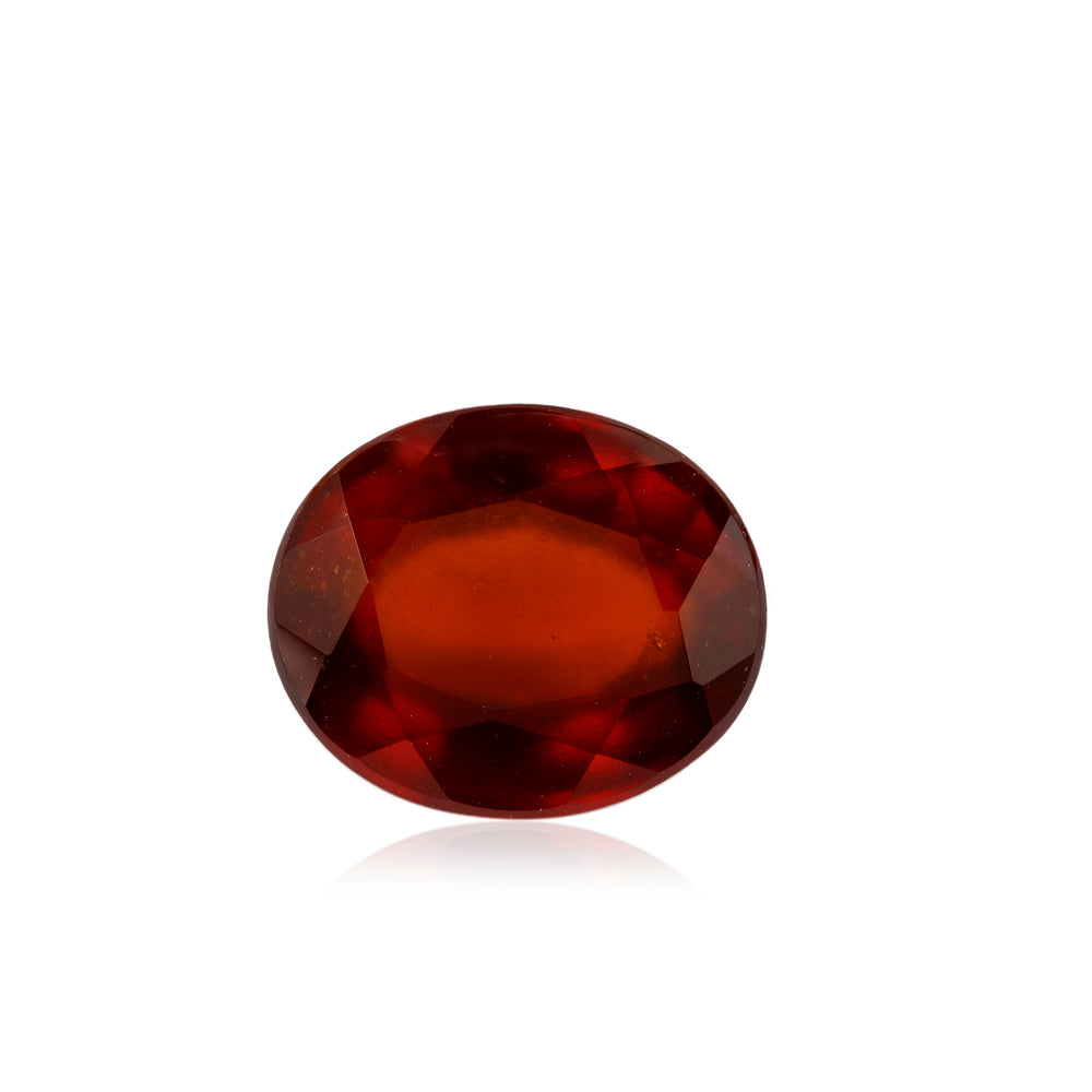 Certified Hessonite (Gomed) 6.49 Cts (7.13 Ratti) India KHNF15