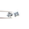 2Pc Lot Aquamarine (Cushion 5x5mm) 0.70 Carats HIAJ76