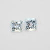 2Pc Lot Aquamarine (Cushion 5x5mm) 0.70 Carats HIAJ76