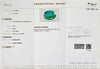 Certified Zambian Emerald (Panna)-9.41 Carats (10.35 Ratti) Zambia, SKU: HIZI34