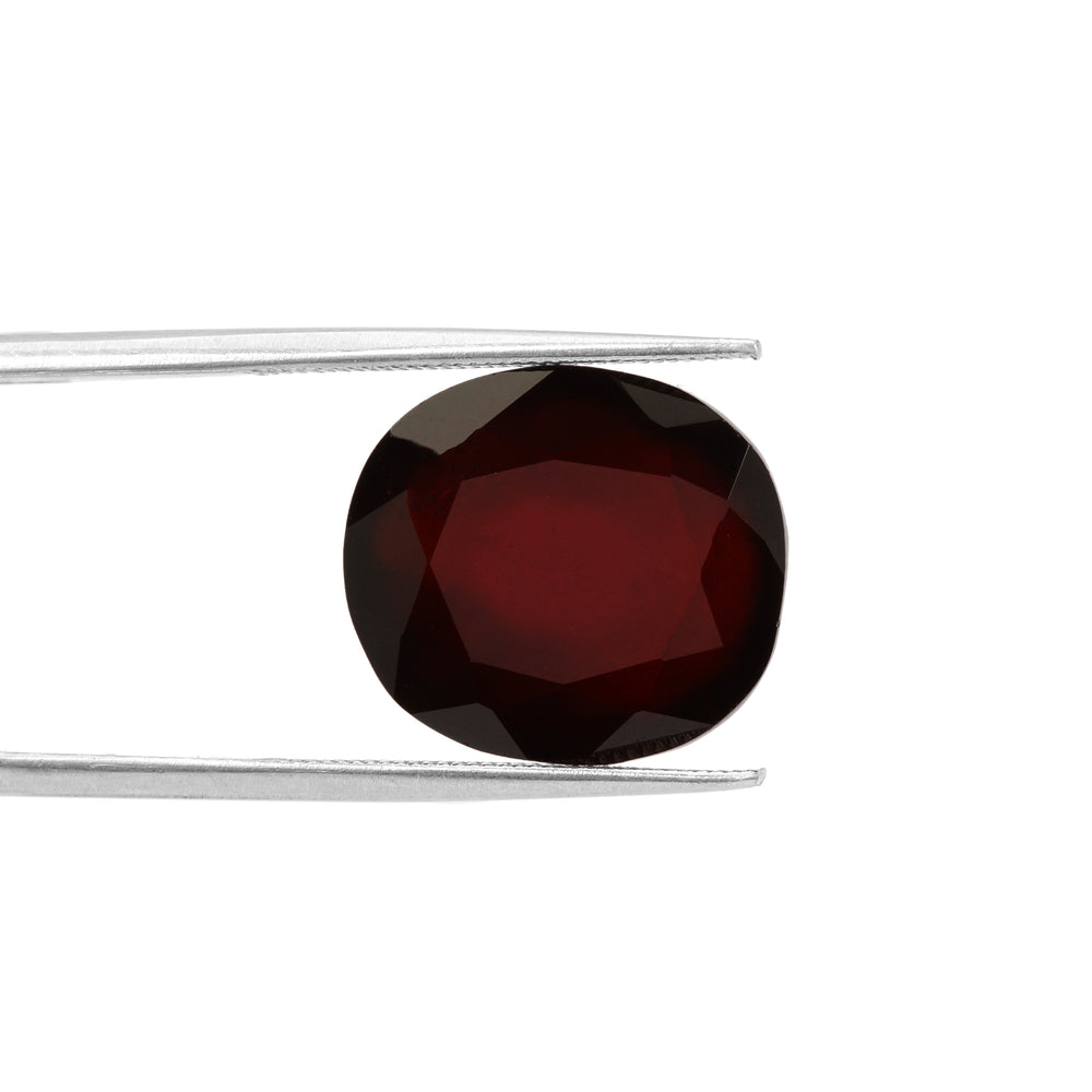 Certified Black Hessonite (Kala Gomed) 11.05 Cts (12.16 Ratti) HMZI78
