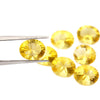 2Pc Lot Golden Fluorite Concave Cut 5.80 Carats