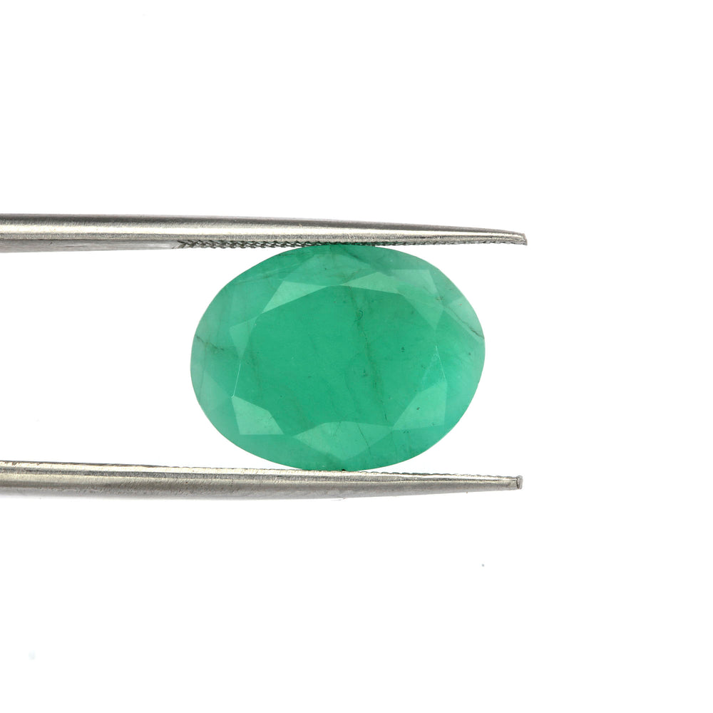 Certified Zambian Emerald (Panna)-5.86 Carats (6.44 Ratti) Zambia, SKU: HTXB90
