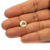 Certified White Sapphire-5.85 Carats (6.45 Ratti) Sri Lanka (Ceylon), SKU:HTZI75