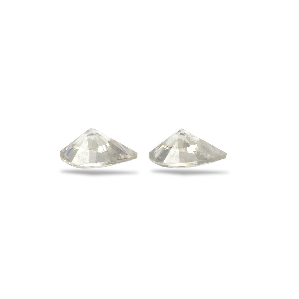 White Zircon (Pear 7x5mm) 0.80 Carats HWTD89