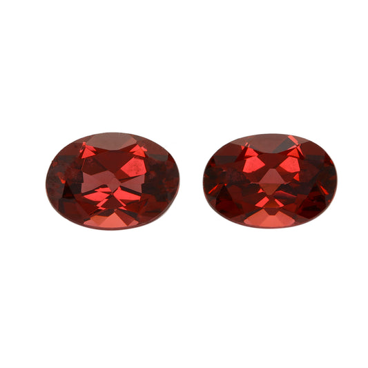 2Pc Lot Umbalite Garnet (Oval 7x5mm) 1.70 Carats