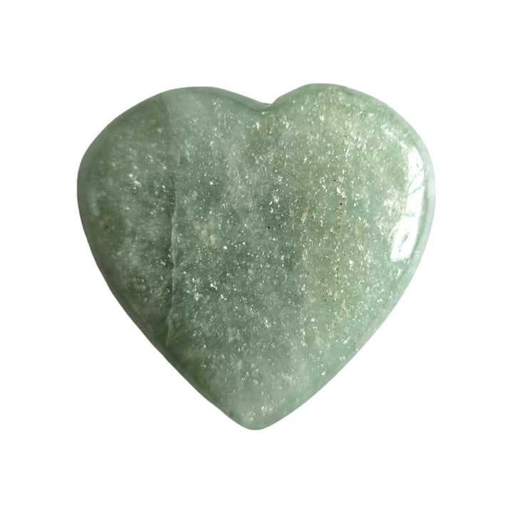 Green Agate Heart Palm Stone (50gm)