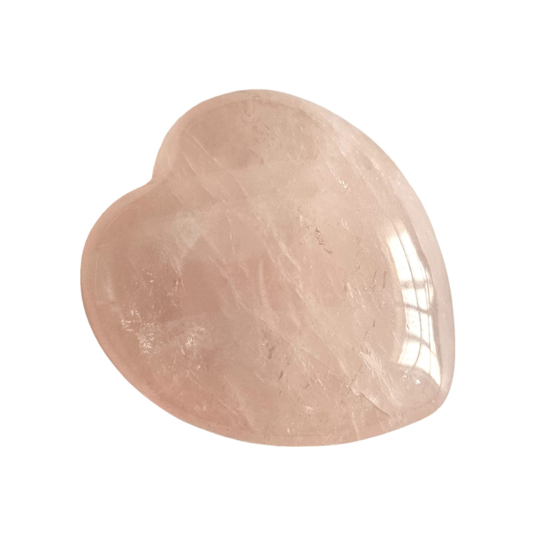 Rose Quartz Heart Palm Stone(44gm)