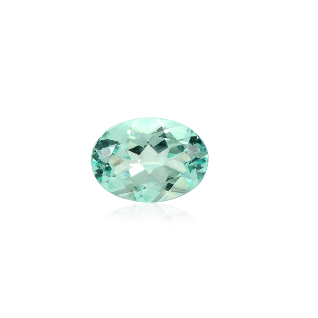Green Aquamarine (Oval 7x5mm) 0.54 Carats