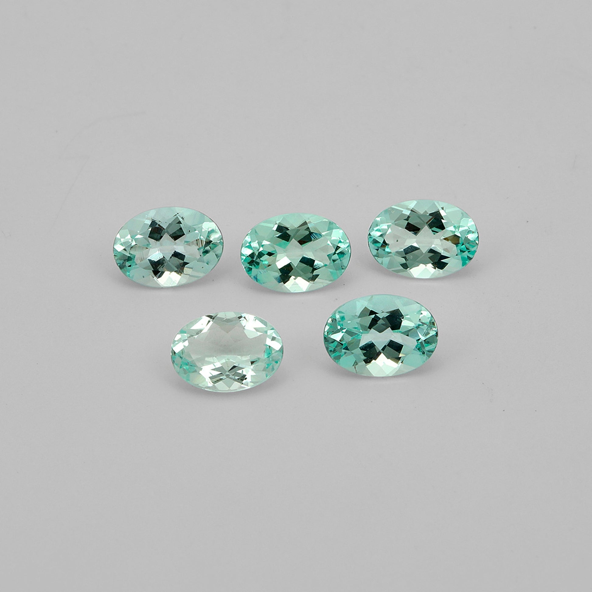 Green Aquamarine 7x5mm 0.50 Carats