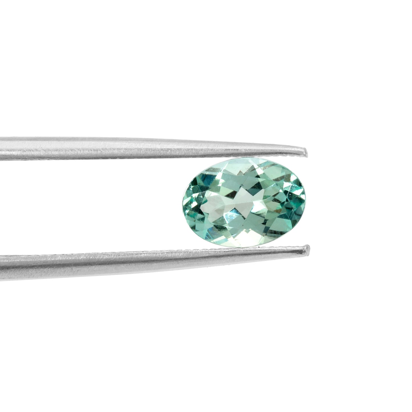 Green Aquamarine (Oval 7x5mm) 0.54 Carats IASM38