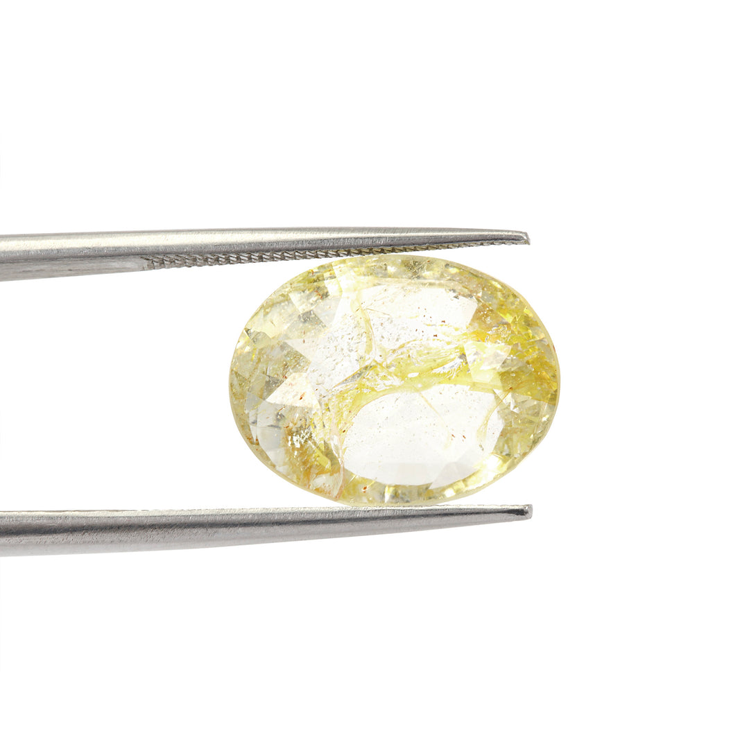 Certified Yellow Topaz 10.40 Cts (11.44 Ratti)