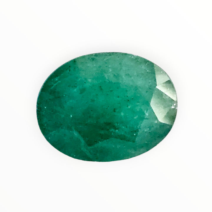 Certified Zambian Emerald (Panna)-7.00 Carats (7.70 Ratti) Zambia, SKU:IH0320