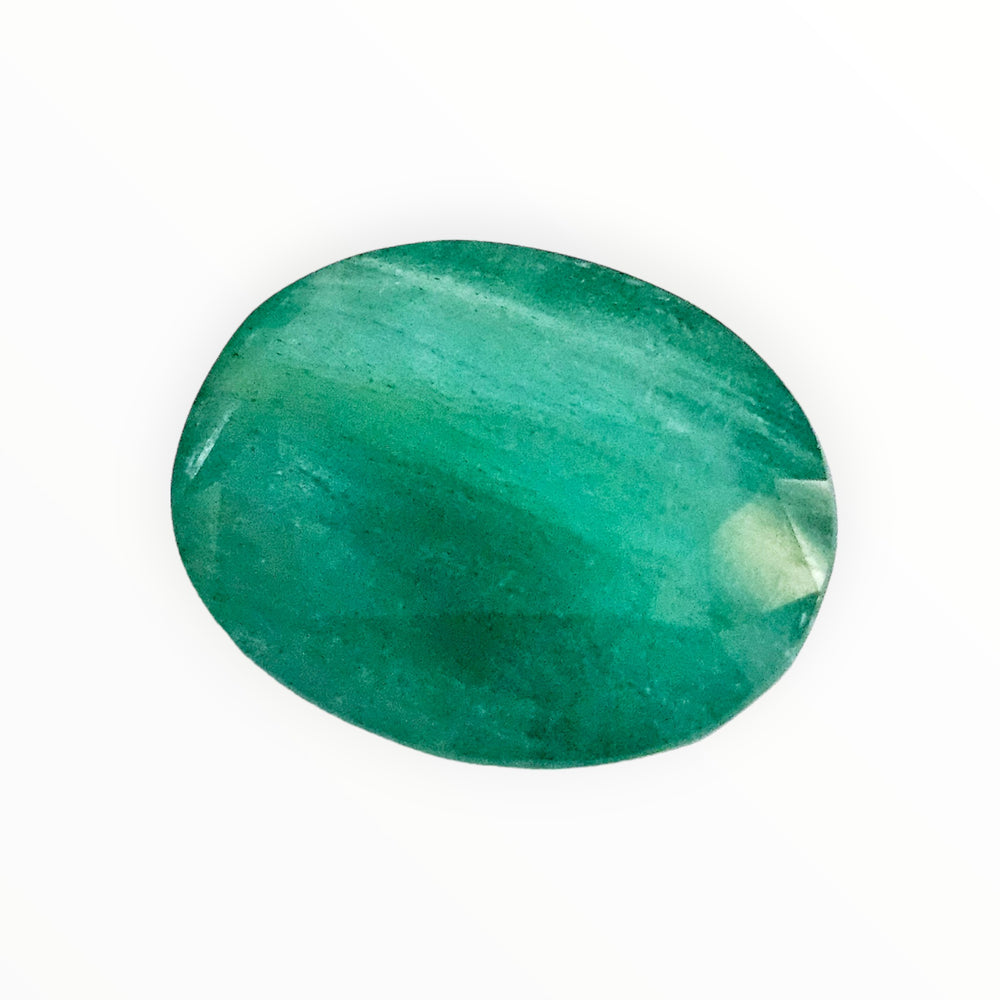 Certified Emerald (Panna)-20.55 Carats (22.60 Ratti) Zambia, SKU:IJ0306