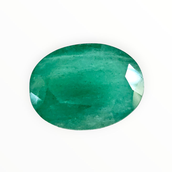 Certified Emerald (Panna)-20.54 Carats (22.59 Ratti) Zambia, SKU:J0306