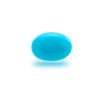 Certified Arizona Turquoise (Firoza) Oval 5.00 Ct (5.50 Ratti)