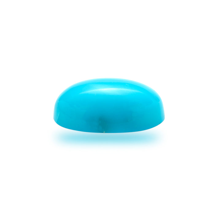 Turquoise (Firoza) Oval 5.00 Cts (5.50 Ratti)