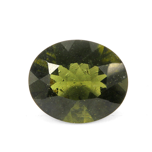 Moldavite 12x10mm 3.60 Carats