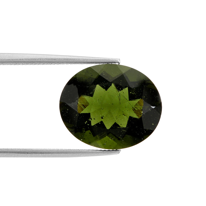 Moldavite 12x10mm 3.60 Carats