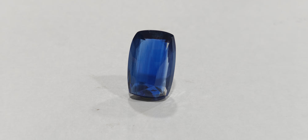 Blue Kyanite 7.77 Carats (Cushion 14.70x9.95) BK033