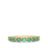 Emerald and Diamond Ring in 14KY Gold(INNK59E)