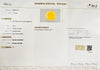Certified Yellow Sapphire-4.36 Carats (4.79 Ratti) Sri Lanka Ceylon, SKU: INZI35