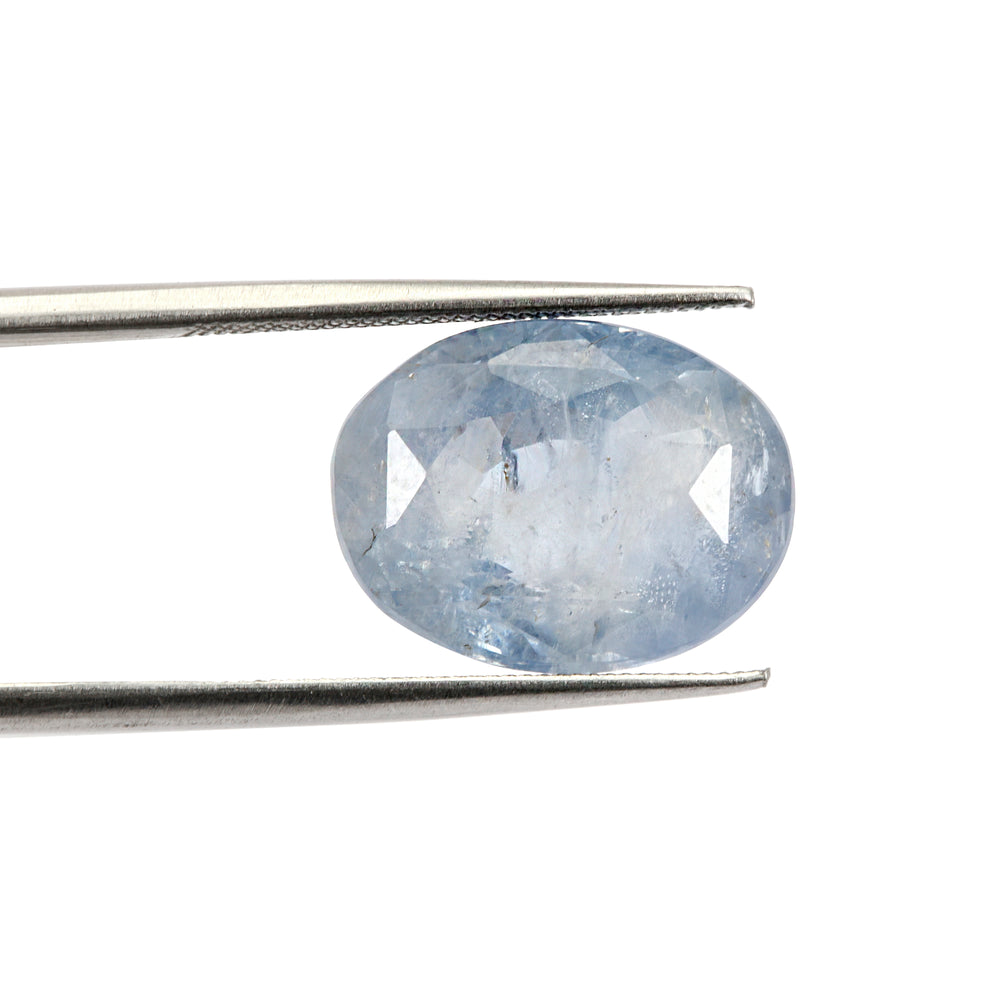 Certified Blue Sapphire-8.03 Carats (8.83 Ratti) Sri Lanka (Ceylon), SKU:IOZI09