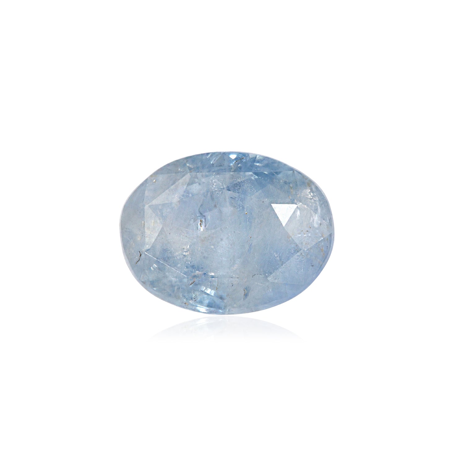 Certified Blue Sapphire-8.03 Carats (8.83 Ratti) Sri Lanka (Ceylon), SKU:IOZI09